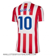 Maillot de football Réplique Atletico Madrid Alex Baena #10 Domicile Femme 2025-26 Manche Courte