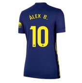 Maillot de football Réplique Atletico Madrid Alex Baena #10 Extérieur Femme 2025-26 Manche Courte