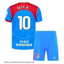 Maillot de football Réplique Atletico Madrid Alex Baena #10 Troisième Enfant 2025-26 Manche Courte (+ Pantalon court)