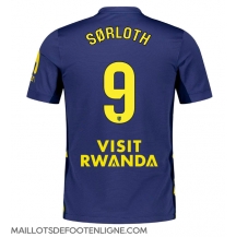 Maillot de football Réplique Atletico Madrid Alexander Sorloth #9 Extérieur 2025-26 Manche Courte