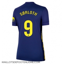 Maillot de football Réplique Atletico Madrid Alexander Sorloth #9 Extérieur Femme 2025-26 Manche Courte