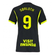 Maillot de football Réplique Atletico Madrid Alexander Sorloth #9 Extérieur Femme 2026-27 Manche Courte