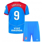 Maillot de football Réplique Atletico Madrid Alexander Sorloth #9 Troisième Enfant 2025-26 Manche Courte (+ Pantalon court)
