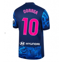 Maillot de football Réplique Atletico Madrid Angel Correa #10 Troisième 2024-25 Manche Courte