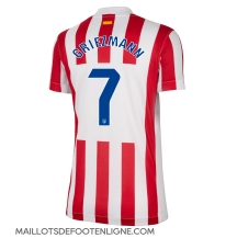 Maillot de football Réplique Atletico Madrid Antoine Griezmann #7 Domicile Femme 2025-26 Manche Courte