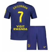Maillot de football Réplique Atletico Madrid Antoine Griezmann #7 Extérieur Enfant 2025-26 Manche Courte (+ Pantalon court)