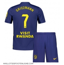 Maillot de football Réplique Atletico Madrid Antoine Griezmann #7 Extérieur Enfant 2025-26 Manche Courte (+ Pantalon court)