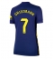 Maillot de football Réplique Atletico Madrid Antoine Griezmann #7 Extérieur Femme 2025-26 Manche Courte