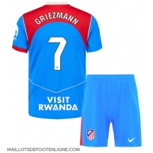 Maillot de football Réplique Atletico Madrid Antoine Griezmann #7 Troisième Enfant 2025-26 Manche Courte (+ Pantalon court)
