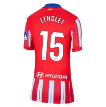 Maillot de football Réplique Atletico Madrid Clement Lenglet #15 Domicile Femme 2024-25 Manche Courte