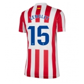 Maillot de football Réplique Atletico Madrid Clement Lenglet #15 Domicile Femme 2025-26 Manche Courte