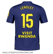 Maillot de football Réplique Atletico Madrid Clement Lenglet #15 Extérieur 2025-26 Manche Courte
