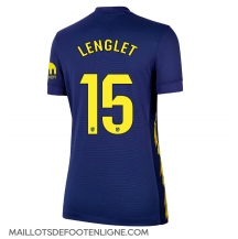 Maillot de football Réplique Atletico Madrid Clement Lenglet #15 Extérieur Femme 2025-26 Manche Courte