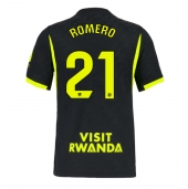 Maillot de football Réplique Atletico Madrid Cristian Romero #21 Extérieur 2026-27 Manche Courte