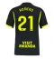 Maillot de football Réplique Atletico Madrid Cristian Romero #21 Extérieur 2026-27 Manche Courte