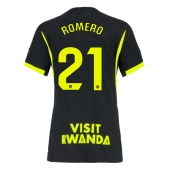 Maillot de football Réplique Atletico Madrid Cristian Romero #21 Extérieur Femme 2026-27 Manche Courte