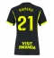 Maillot de football Réplique Atletico Madrid Cristian Romero #21 Extérieur Femme 2026-27 Manche Courte