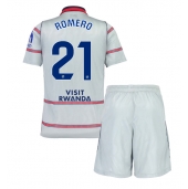 Maillot de football Réplique Atletico Madrid Cristian Romero #21 Troisième Enfant 2026-27 Manche Courte (+ Pantalon court)
