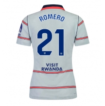 Maillot de football Réplique Atletico Madrid Cristian Romero #21 Troisième Femme 2026-27 Manche Courte