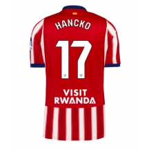 Maillot de football Réplique Atletico Madrid David Hancko #17 Domicile 2026-27 Manche Courte