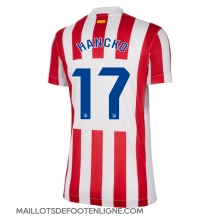 Maillot de football Réplique Atletico Madrid David Hancko #17 Domicile Femme 2025-26 Manche Courte