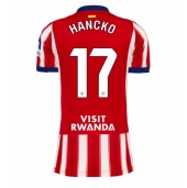 Maillot de football Réplique Atletico Madrid David Hancko #17 Domicile Femme 2026-27 Manche Courte