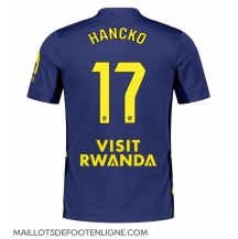 Maillot de football Réplique Atletico Madrid David Hancko #17 Extérieur 2025-26 Manche Courte