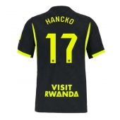 Maillot de football Réplique Atletico Madrid David Hancko #17 Extérieur 2026-27 Manche Courte