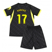 Maillot de football Réplique Atletico Madrid David Hancko #17 Extérieur Enfant 2026-27 Manche Courte (+ Pantalon court)