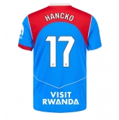 Maillot de football Réplique Atletico Madrid David Hancko #17 Troisième 2025-26 Manche Courte