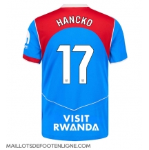 Maillot de football Réplique Atletico Madrid David Hancko #17 Troisième 2025-26 Manche Courte