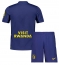 Maillot de football Réplique Atletico Madrid Extérieur Enfant 2025-26 Manche Courte (+ Pantalon court)