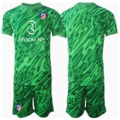 Maillot de football Réplique Atletico Madrid Gardien de but Extérieur Enfant 2024-25 Manche Courte (+ Pantalon court)