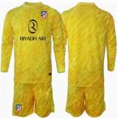 Maillot de football Réplique Atletico Madrid Gardien de but Troisième Enfant 2024-25 Manche Longue (+ Pantalon court)