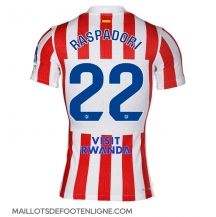 Maillot de football Réplique Atletico Madrid Giacomo Raspadori #22 Domicile 2025-26 Manche Courte