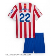 Maillot de football Réplique Atletico Madrid Giacomo Raspadori #22 Domicile Enfant 2025-26 Manche Courte (+ Pantalon court)