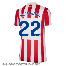Maillot de football Réplique Atletico Madrid Giacomo Raspadori #22 Domicile Femme 2025-26 Manche Courte