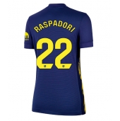 Maillot de football Réplique Atletico Madrid Giacomo Raspadori #22 Extérieur Femme 2025-26 Manche Courte