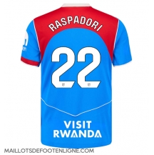 Maillot de football Réplique Atletico Madrid Giacomo Raspadori #22 Troisième 2025-26 Manche Courte