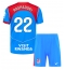 Maillot de football Réplique Atletico Madrid Giacomo Raspadori #22 Troisième Enfant 2025-26 Manche Courte (+ Pantalon court)
