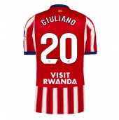 Maillot de football Réplique Atletico Madrid Giuliano Simeone #20 Domicile 2026-27 Manche Courte