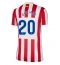 Maillot de football Réplique Atletico Madrid Giuliano Simeone #20 Domicile Femme 2025-26 Manche Courte