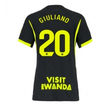 Maillot de football Réplique Atletico Madrid Giuliano Simeone #20 Extérieur Femme 2026-27 Manche Courte