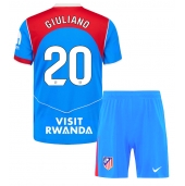 Maillot de football Réplique Atletico Madrid Giuliano Simeone #20 Troisième Enfant 2025-26 Manche Courte (+ Pantalon court)