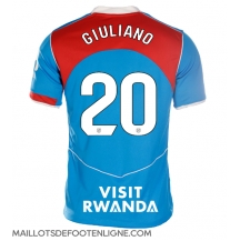 Maillot de football Réplique Atletico Madrid Giuliano Simeone #20 Troisième Femme 2025-26 Manche Courte