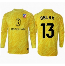 Maillot de football Réplique Atletico Madrid Jan Oblak #13 Gardien de but Troisième 2024-25 Manche Longue