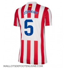 Maillot de football Réplique Atletico Madrid Johnny Cardoso #5 Domicile Femme 2025-26 Manche Courte
