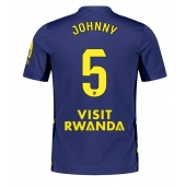 Maillot de football Réplique Atletico Madrid Johnny Cardoso #5 Extérieur 2025-26 Manche Courte