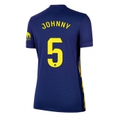 Maillot de football Réplique Atletico Madrid Johnny Cardoso #5 Extérieur Femme 2025-26 Manche Courte