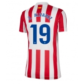 Maillot de football Réplique Atletico Madrid Julian Alvarez #19 Domicile Femme 2025-26 Manche Courte